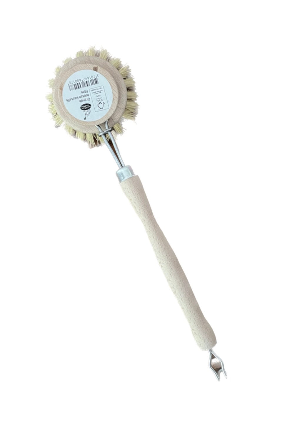 Brosse Vaisselle En Bois Rechargeable - Fibre d'Agave 27 CM